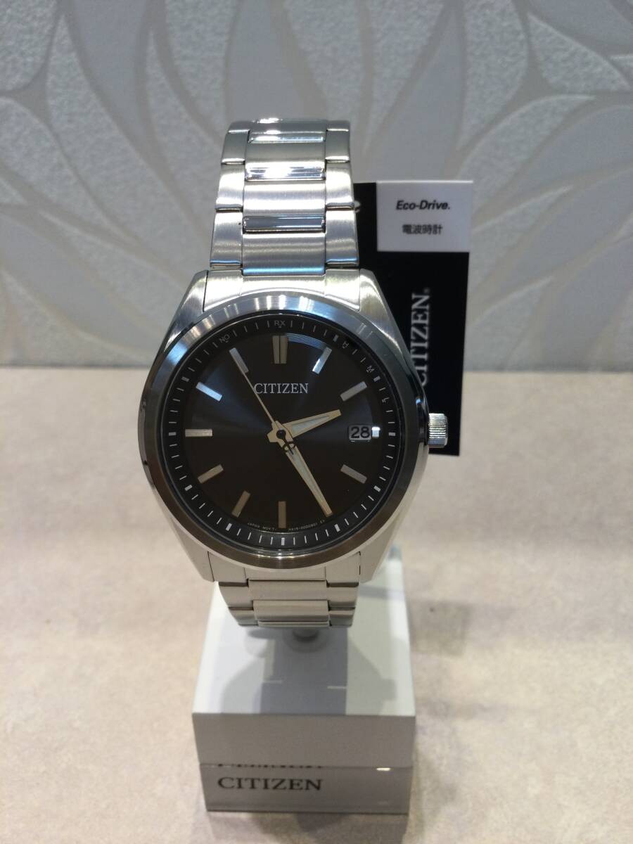 New CITIZEN AS1080 65E Men’s Solar Radio Black Watch