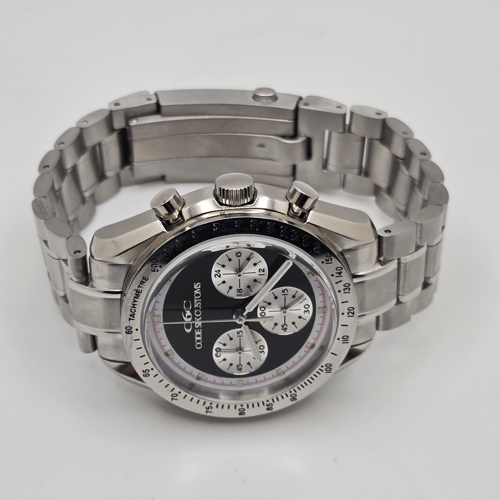 Custom-Built Mecha-Quartz Watch – 40mm “Tribeca-Style” Chronograph
