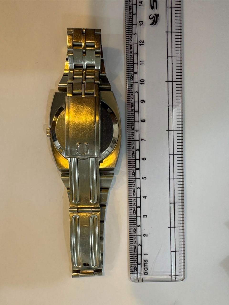 Vintage Omega Constellation Automatic Chronometer Day-Date Watch Steel 1155/146