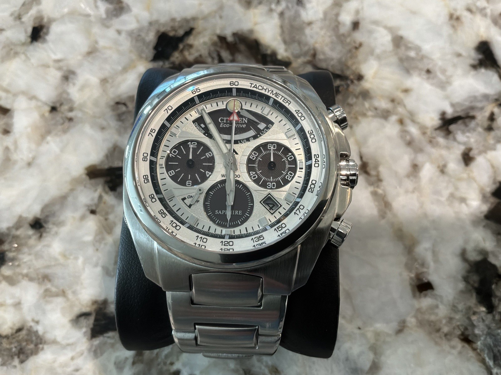 CITIZEN AV0050-54A Caliber 2100 Chronograph Eco-Drive SAPPHIRE Crystal E210