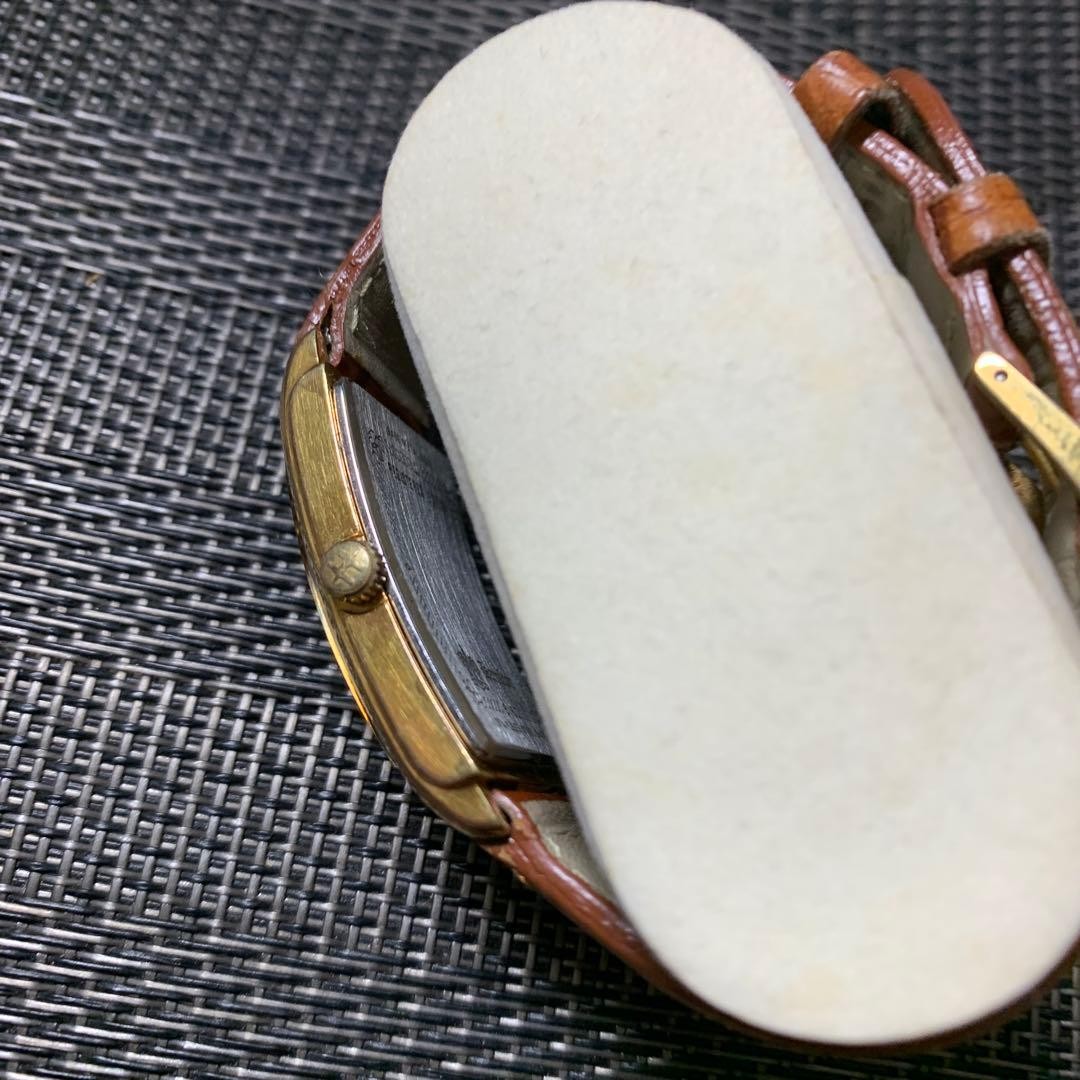 Hamilton Ardmore Watches Gold Dial Brown Leather 35mm Case