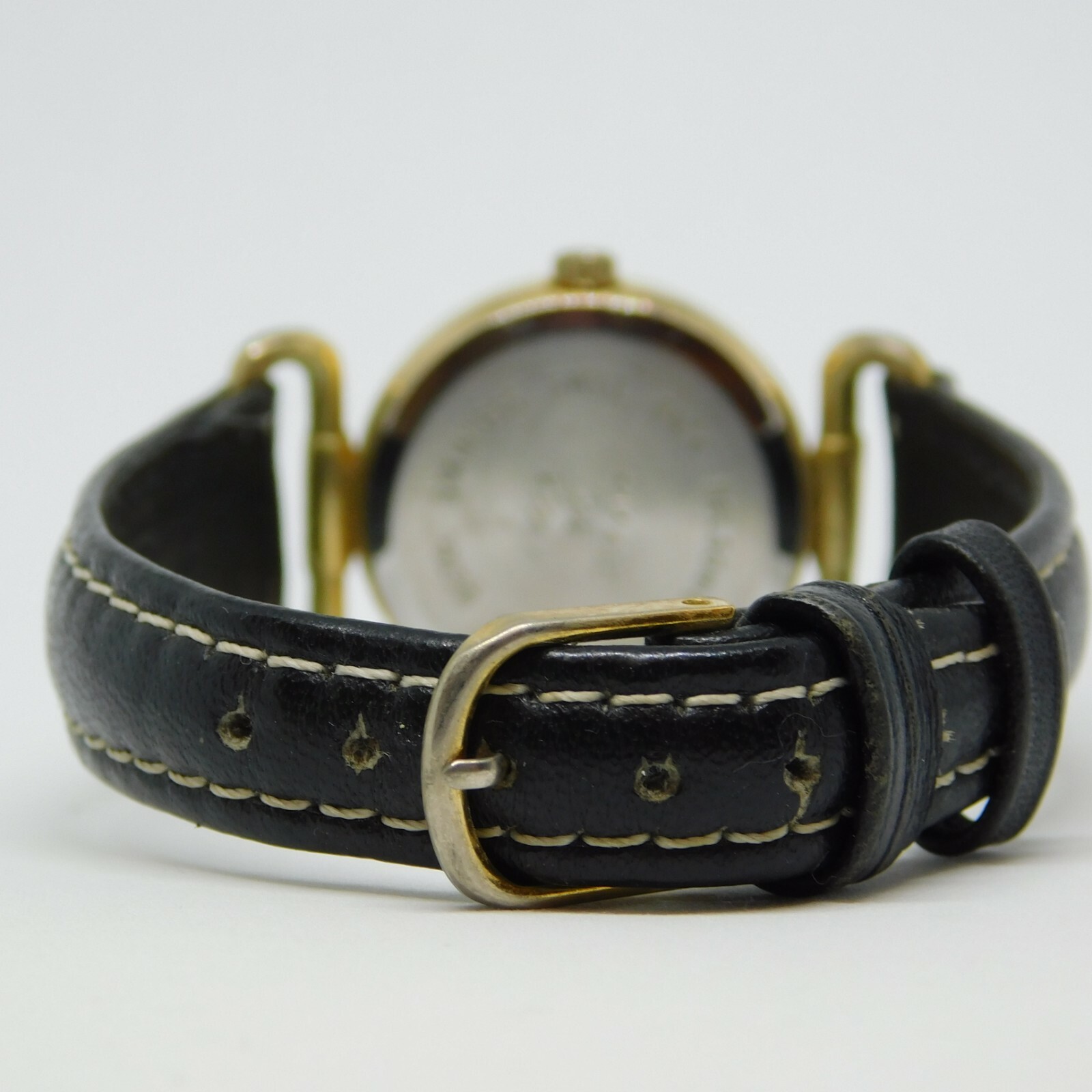 L.A.Express LAX485 Genuine Leather Quartz Analog Women’s Watch New Battery