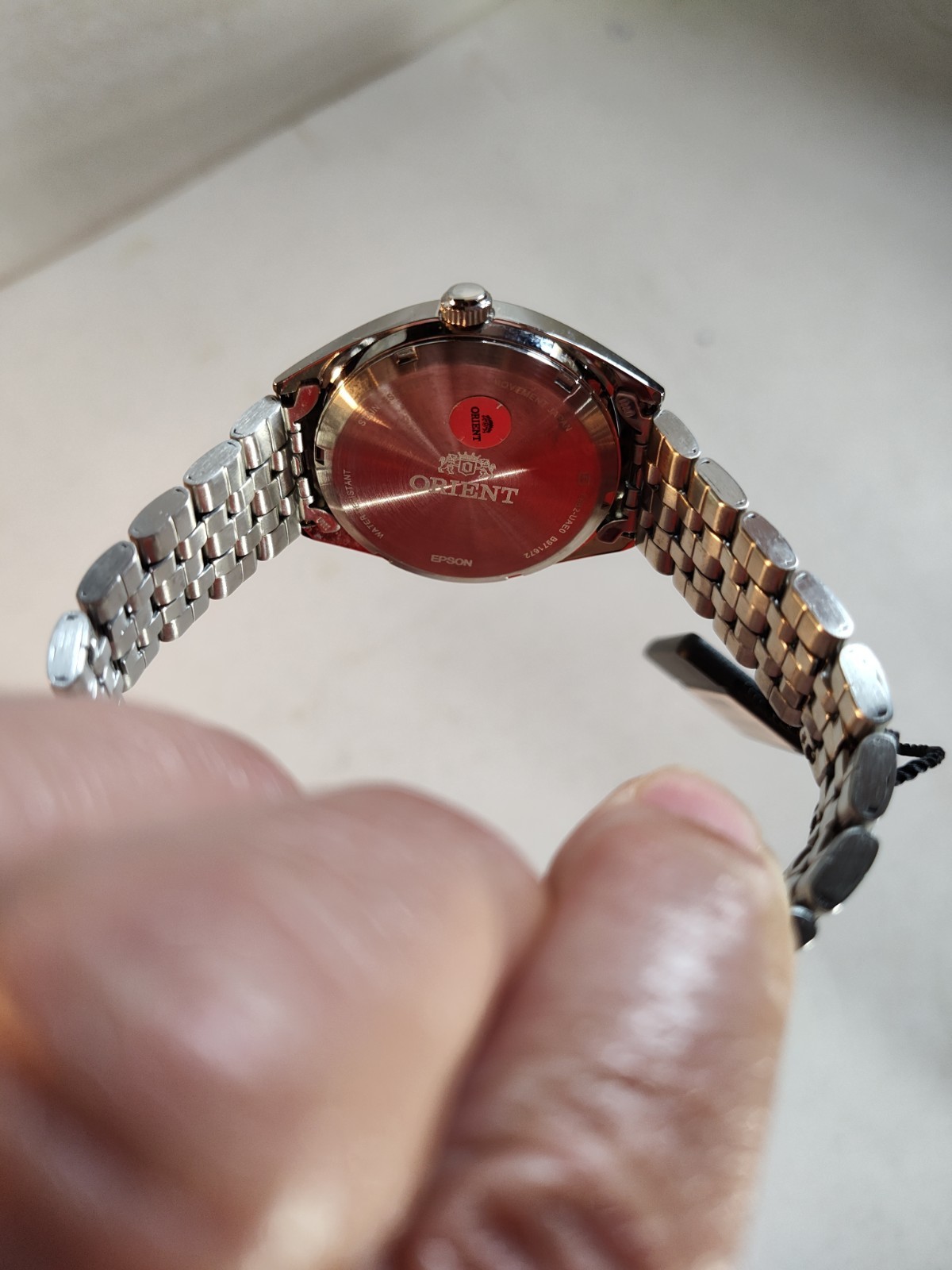 Orient Star F6 B 2 UAE0 B97 1672 Silver Stainless Steel Men’s Wristwatch