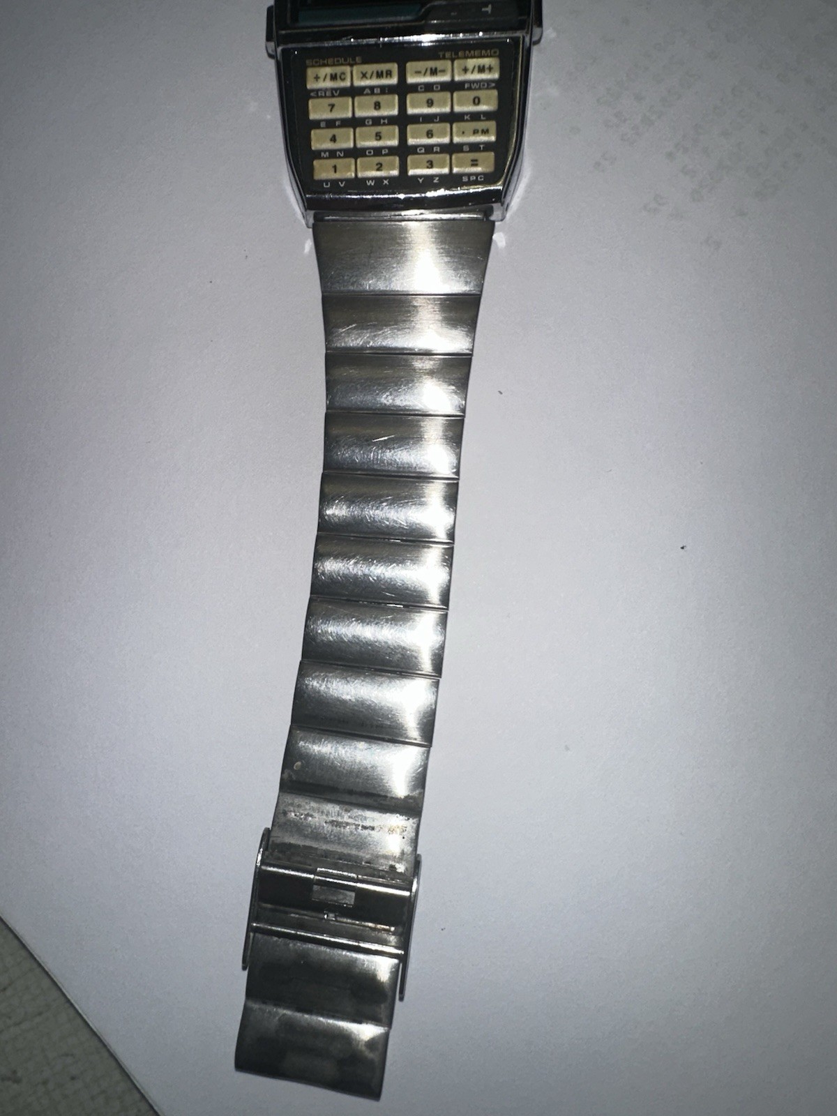 Casio Data Bank 300 Digital Calculator Watch Alarm Stopwatch Illuminator Manual