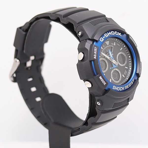 Excellent condition working with box Casio G Shock AW 591 QZ digital analog dial