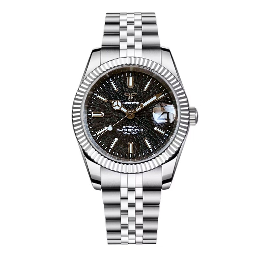 Texture Date Watch 36mm/39mm Sapphire Crystal Glass 20ATM Automatic NH35 Watches