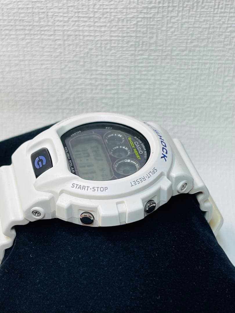 Working condition Casio G-SHOCK G-6900A White Tough Solar Rare