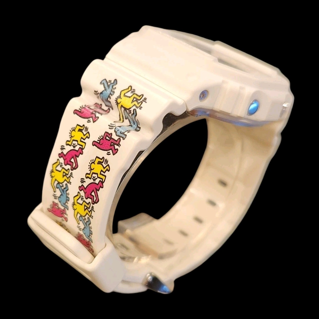 NEW! Casio G-SHOCK × KEITH HARING Men’s DW-5600VT Limited Edition Watch RARE!