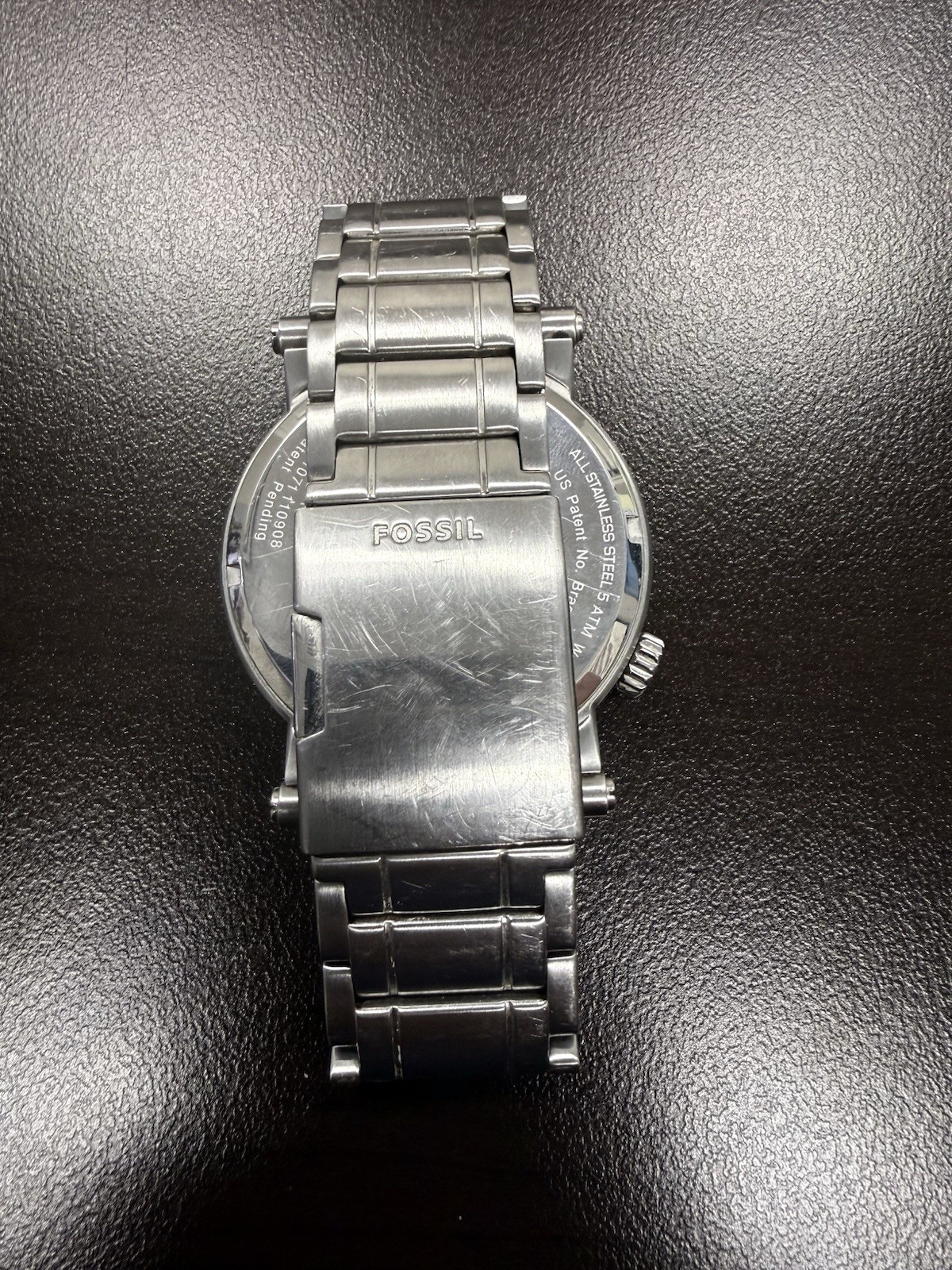 Fossil Twist Arkitekt Men’s Automatic Skeleton Watch Stainless Steel 45mm ME1071