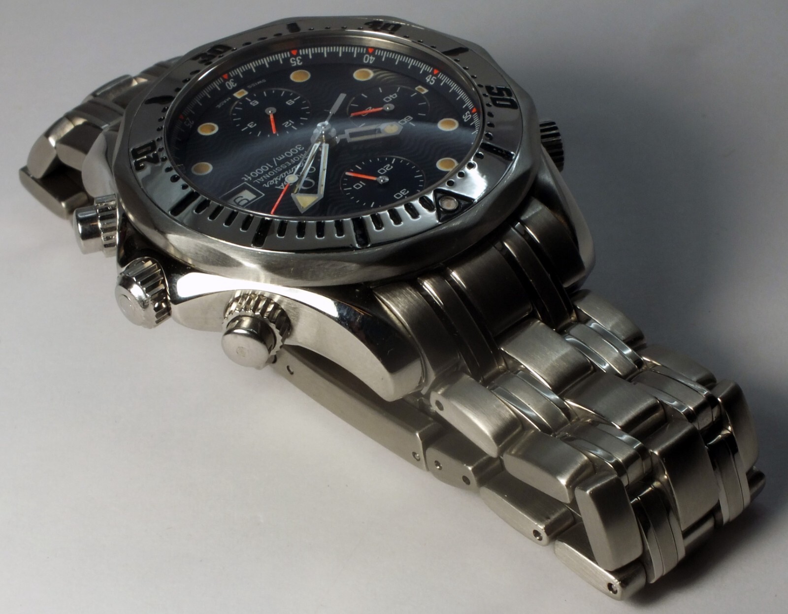 Omega Seamaster Professional 300m Chronograph 41.5mm Wristwatch Serviced LH680
