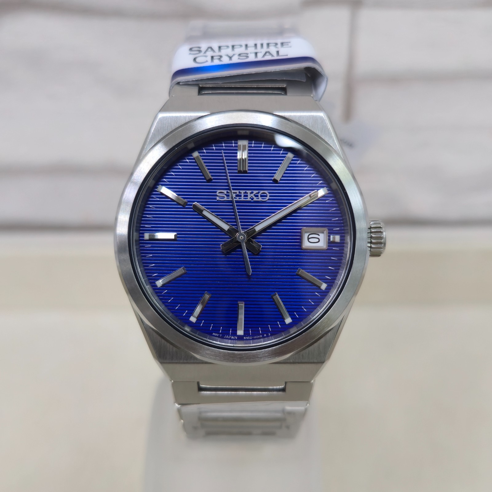 Seiko Classic SUR555P1 Quartz 38.9 mm Blue Dial Stainless Steel New Men’s Watch