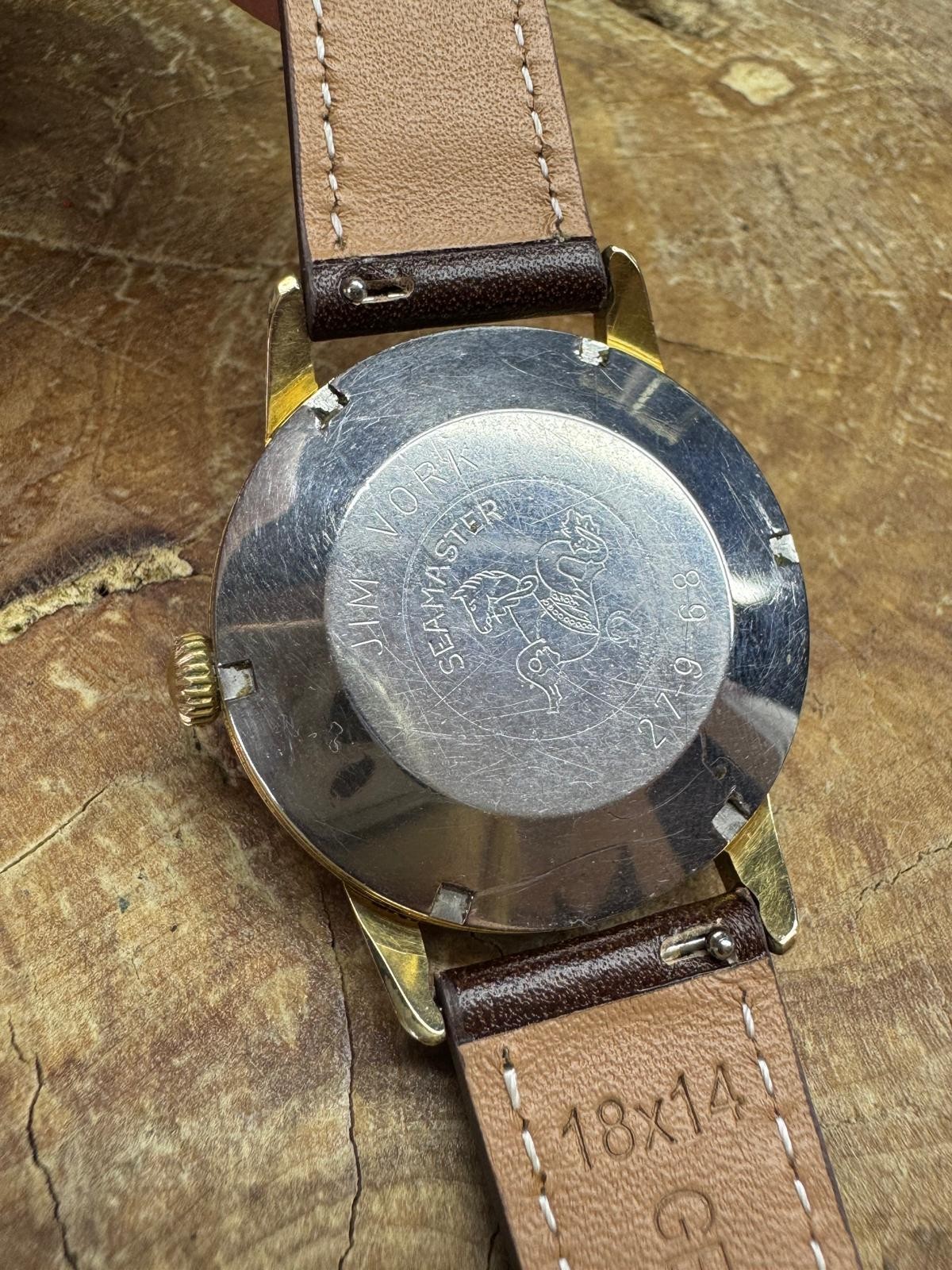 SERVICED Vintage 1963 Omega Seamaster 30 Cal 286 Manual Gold Plated Ref 135.007