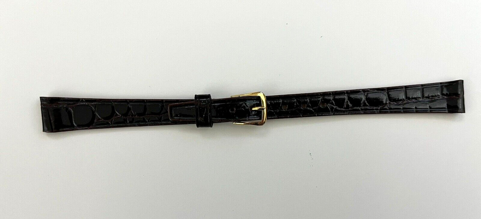 Vtg. Montclair By Regal # 534 Alligator Calfskin 7/16″ Women’s Wrist Watch Band