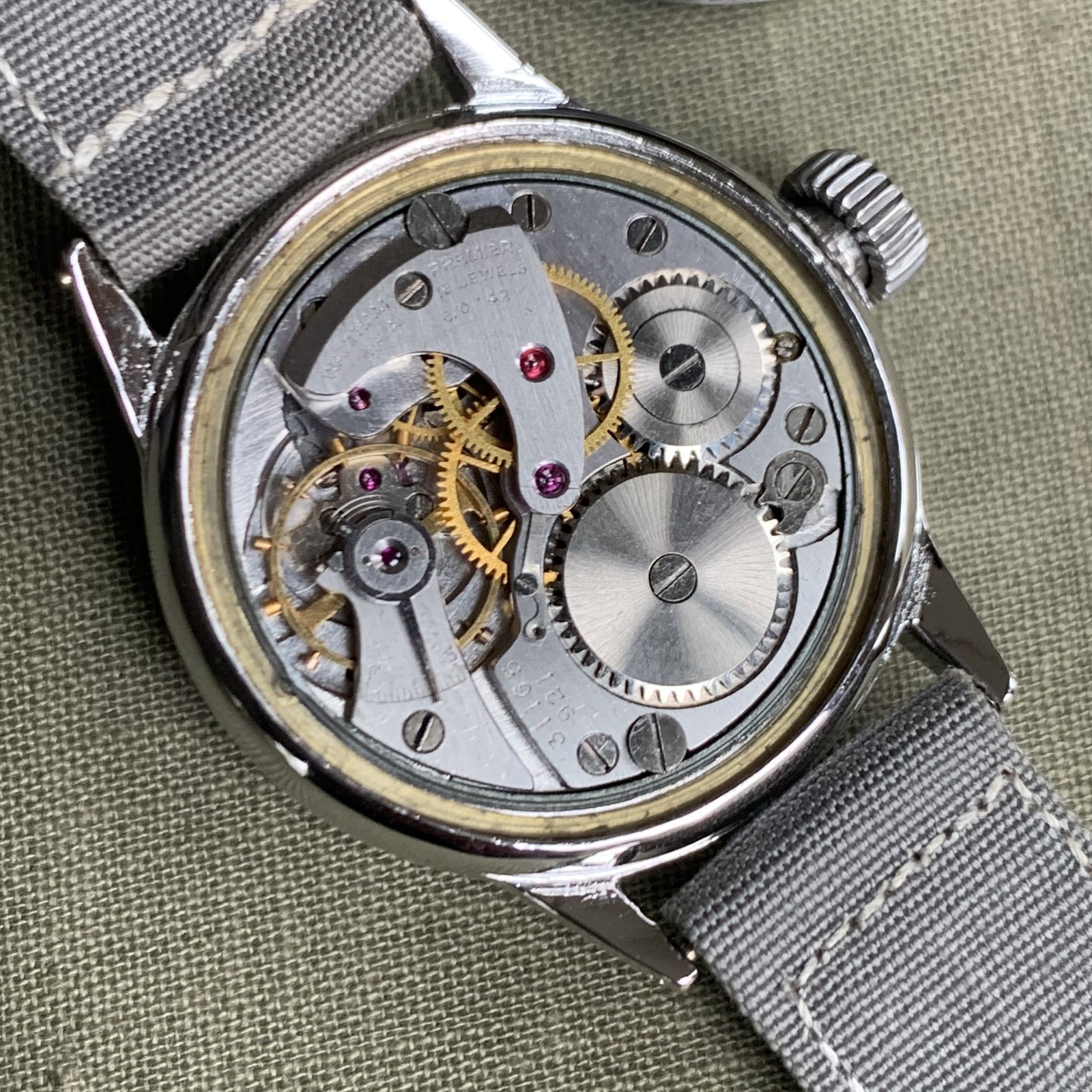 1942 Waltham NAVY FSSC-88-W-800 Hack Wristwatch #7
