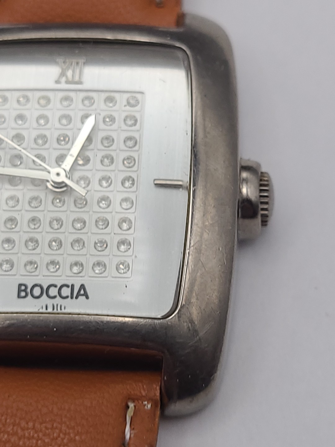 Men’s Boccia Men’s Titanium Quartz Watch New Battery Working