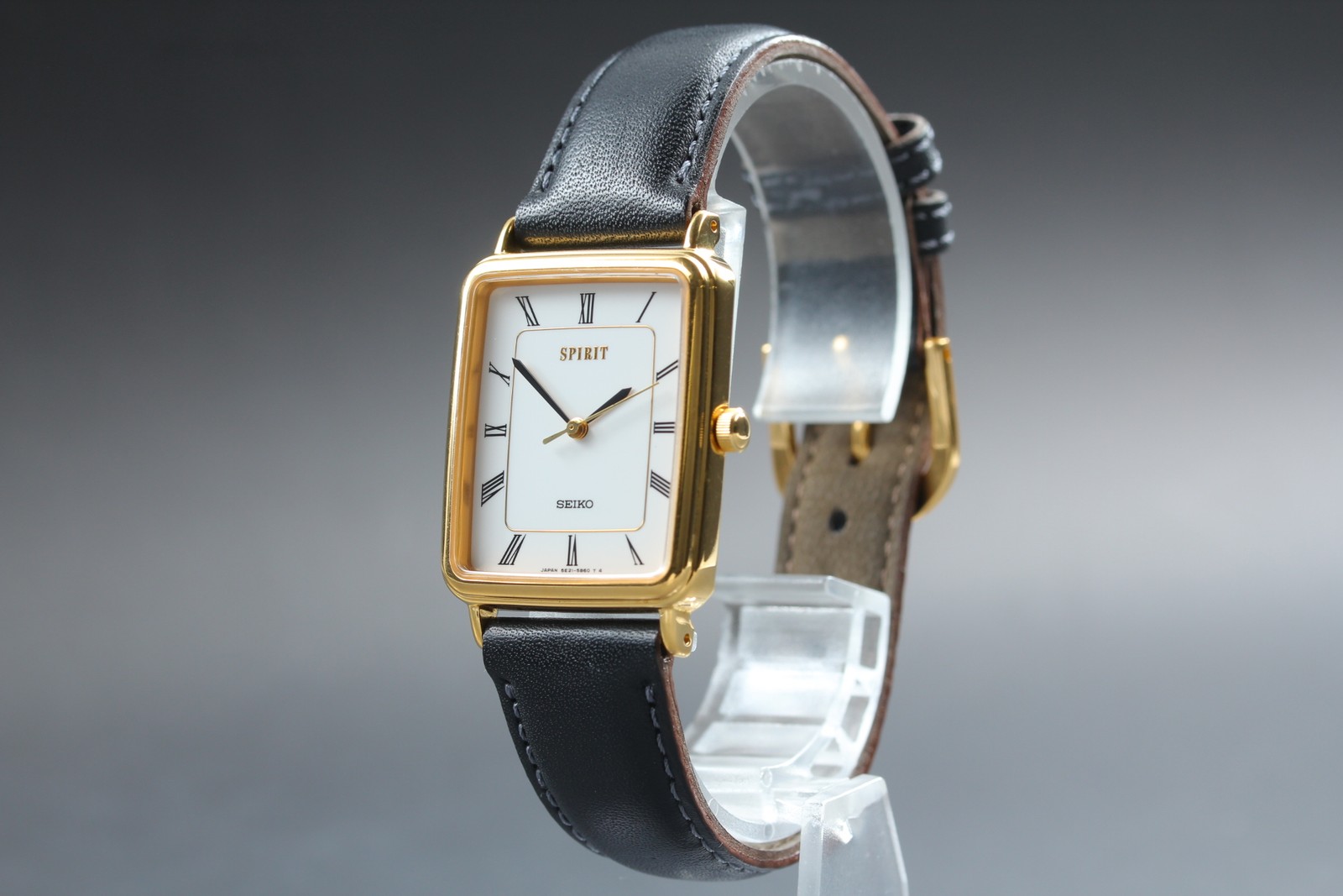 [Near MINT] SEIKO Spirit 5E21-5B50 26mm White Dial Quartz Men’s Watch from JAPAN