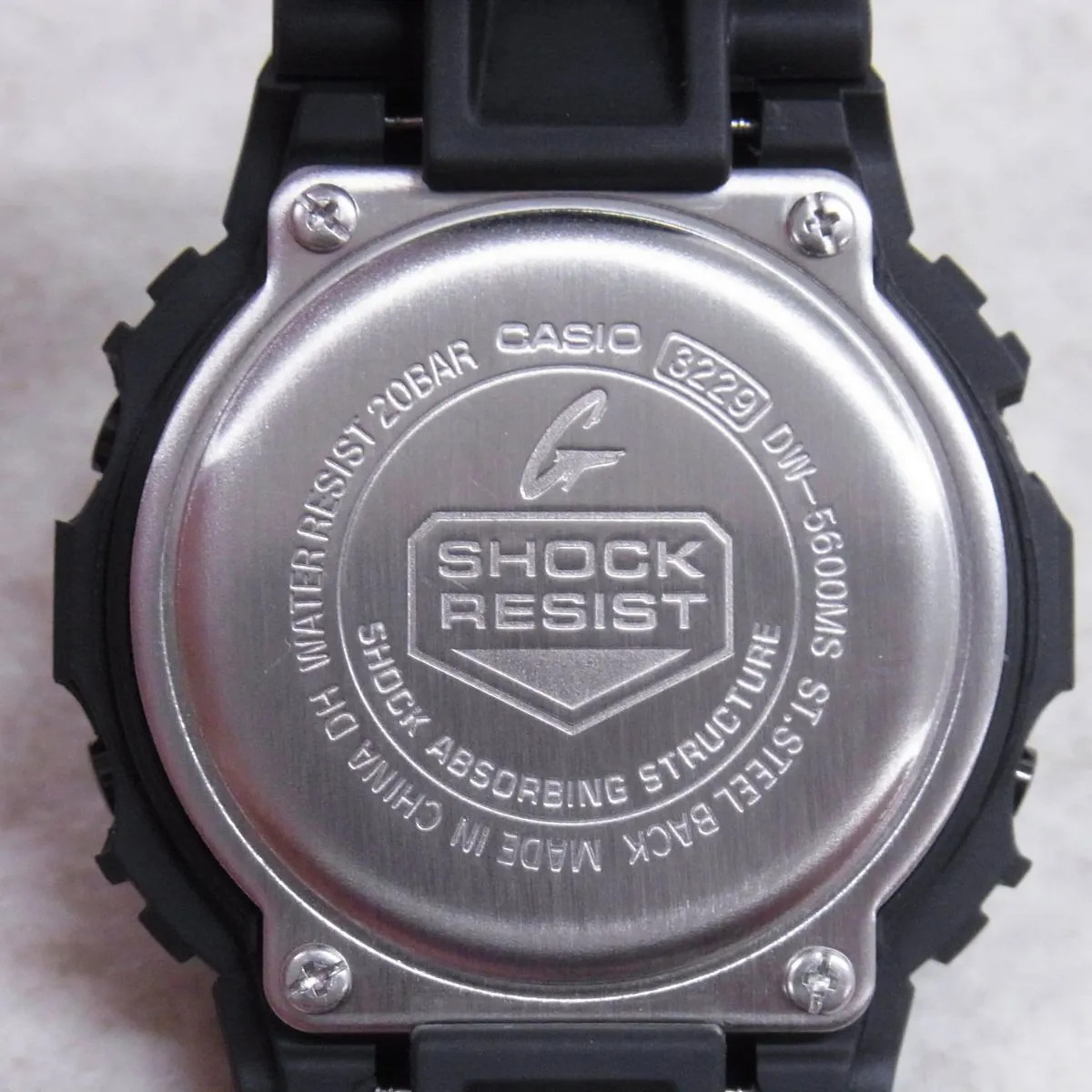 CASIO G-SHOCK DW-5600MS-1