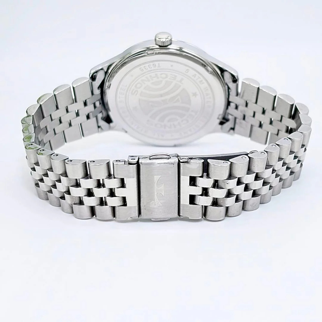 TECHNOS T6335 Quartz Stainless Steel 44mm Watch