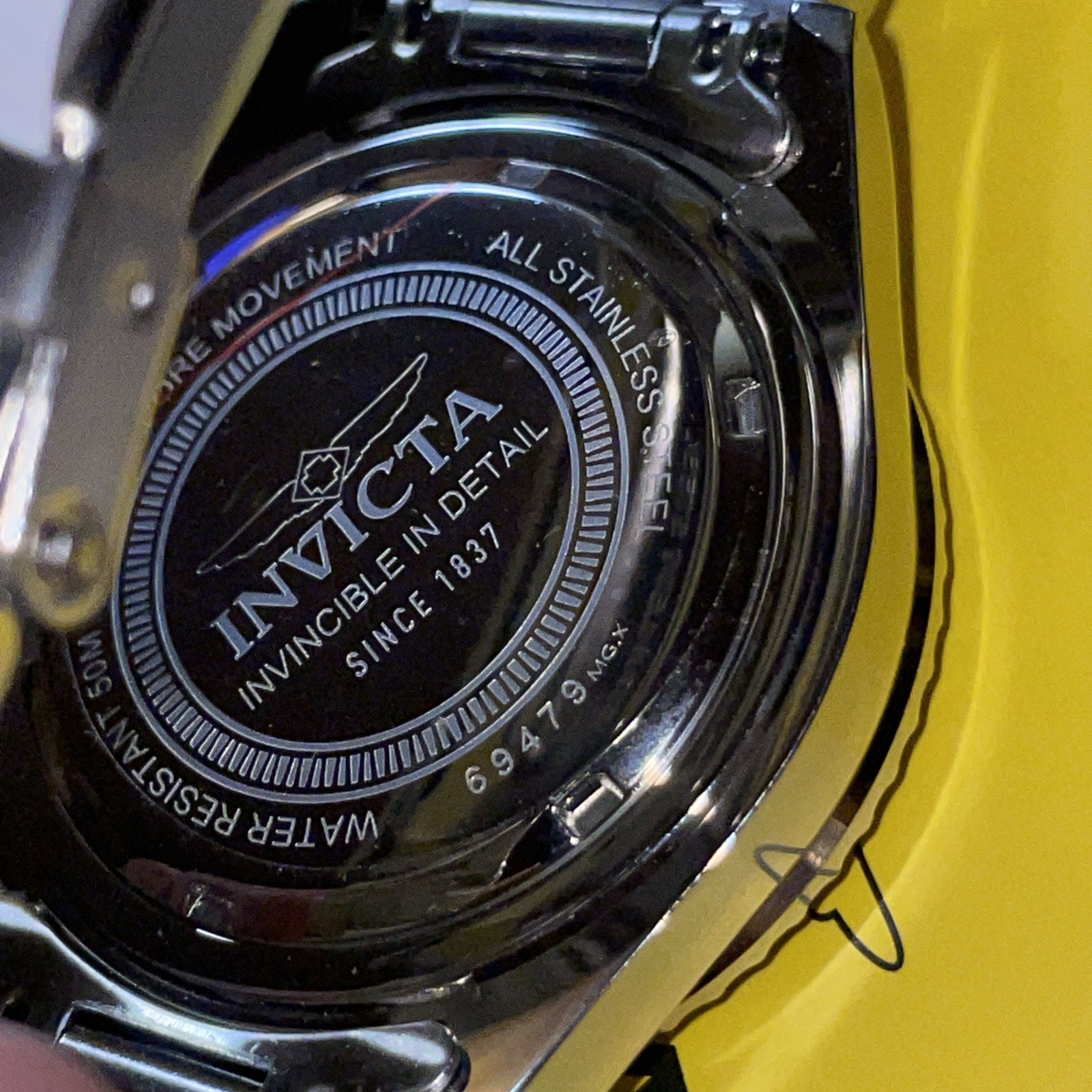 Invicta Specialty Rowan Watch, Silver tone, Black dial NEW IN BOX