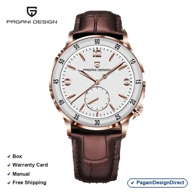 Pagani Design PD-1790 Gold White Men Automatic Watch