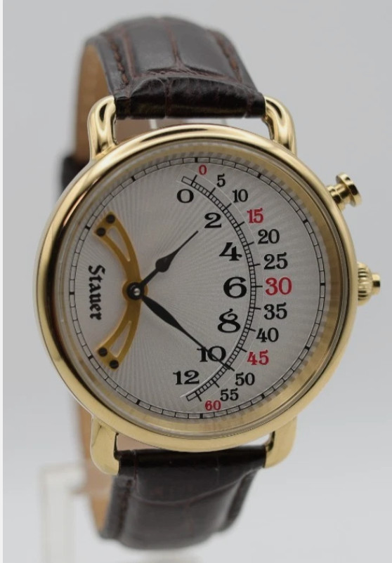 STAUER RETROGRADE 55091 WRIST WATCH 43mm MIYOTA A3701 RUNS