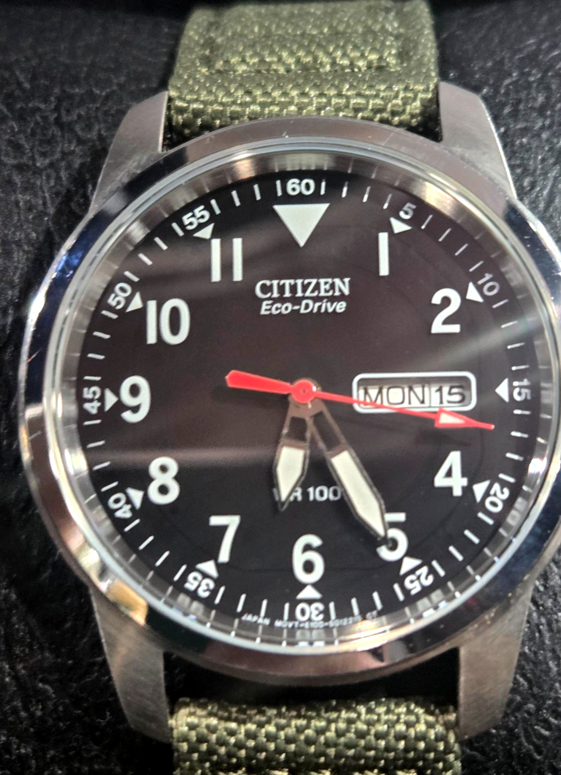 Citizen Strap Eco-Drive 180 Day-Date Men’s Watch BM8180-03E