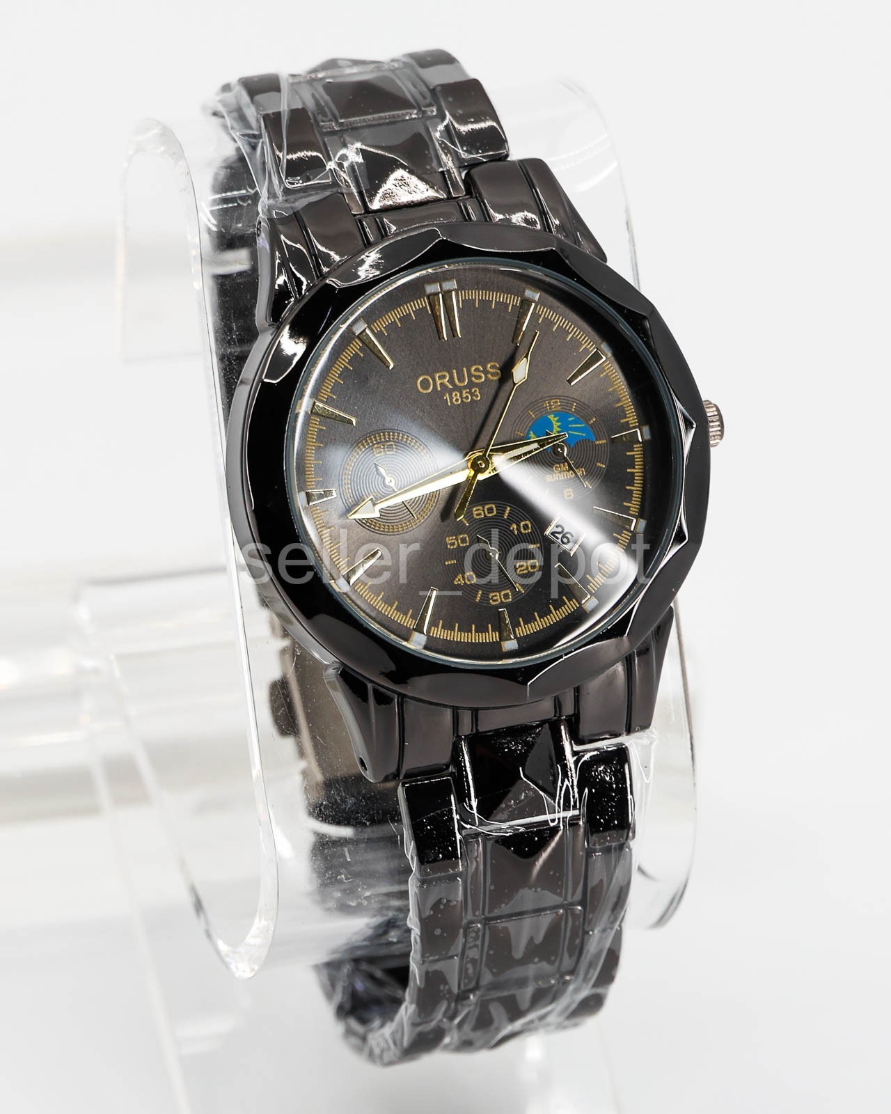 NEW BQ94 ORUSS Men’s Luxury Watch Polygonal 1853 watch w box & band tool