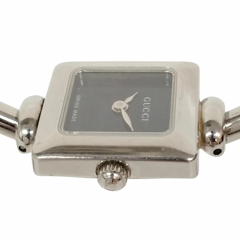 Gucci 1900L bangle watch quartz ladies wristwatch C612 used