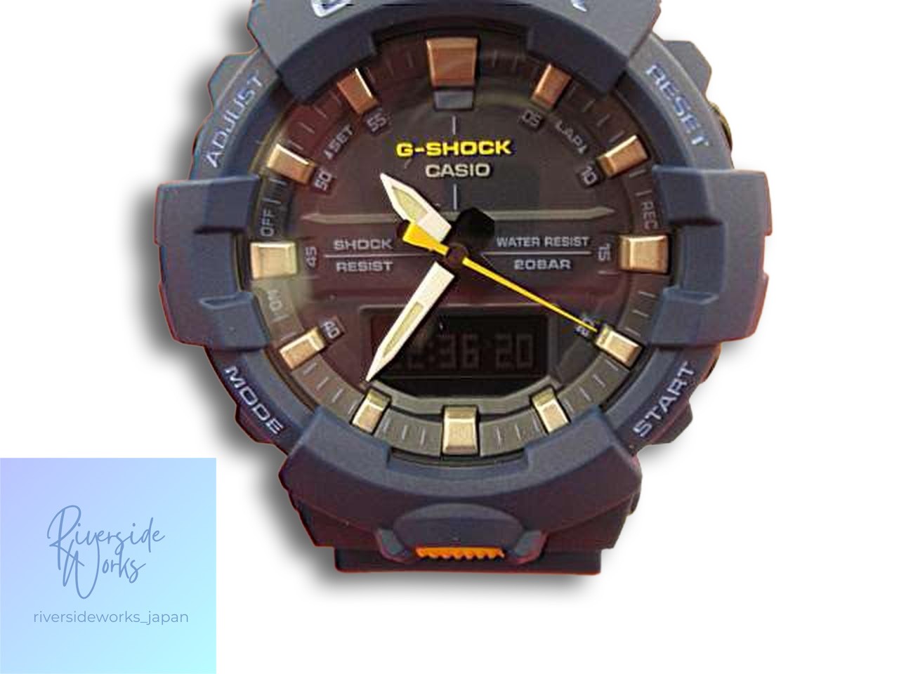 CASIO Quartz Analog Watch GA-800SC-2ADR