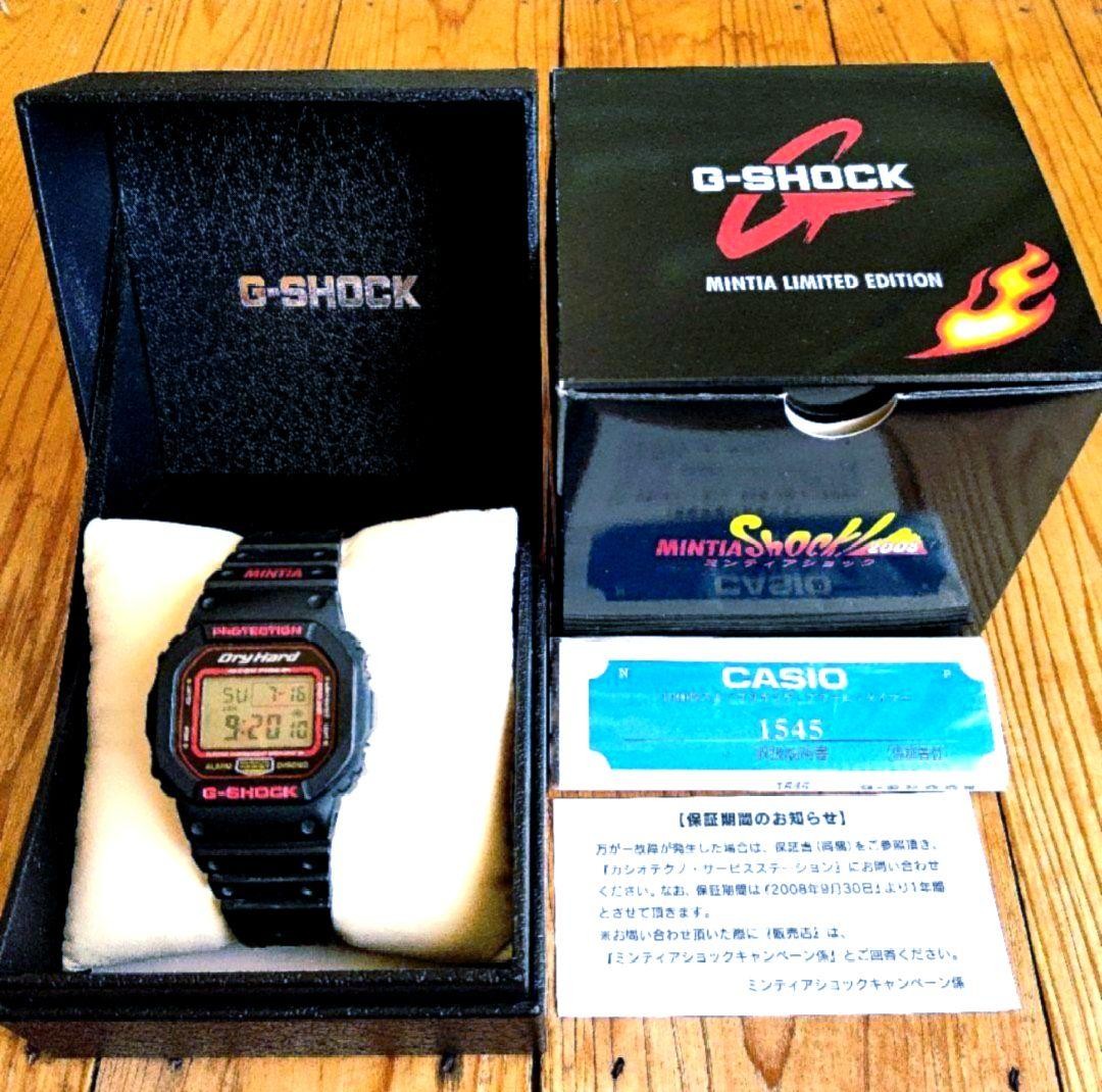 [MINT] Casio G-Shock MINTIA Shock! DW-5600VT 2008 Limited w/Box Manual