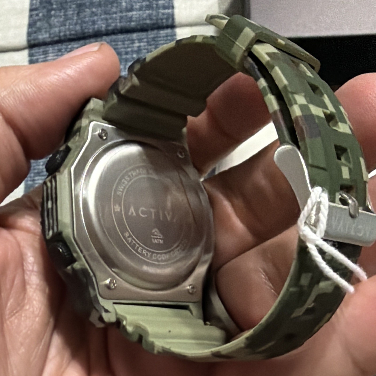 Activa X Invicta Men’s Digital Watch – 47mm. Camouflage. Green (ACW2355-004)