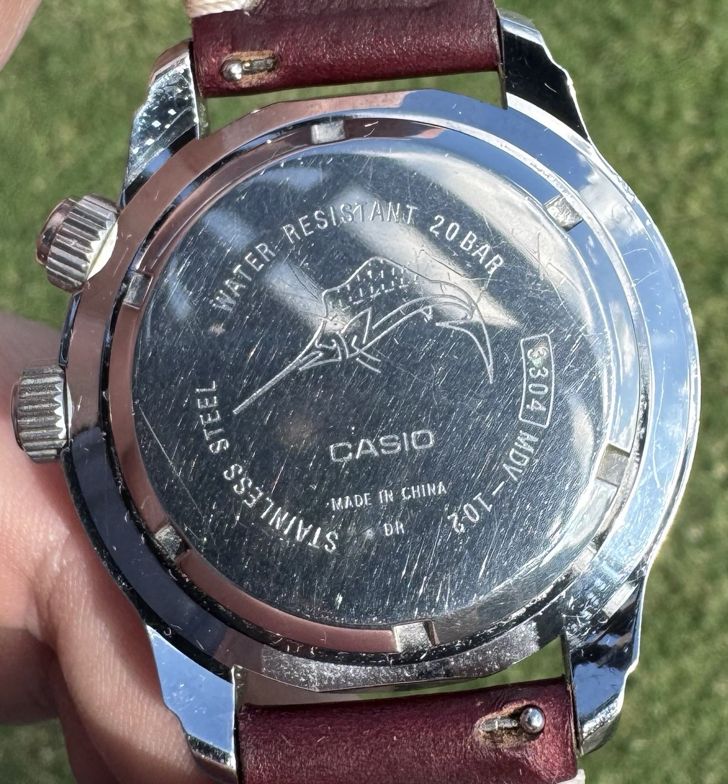 Casio Men’s MDV-102 Super Illuminator Sports Marlin Diver Watch