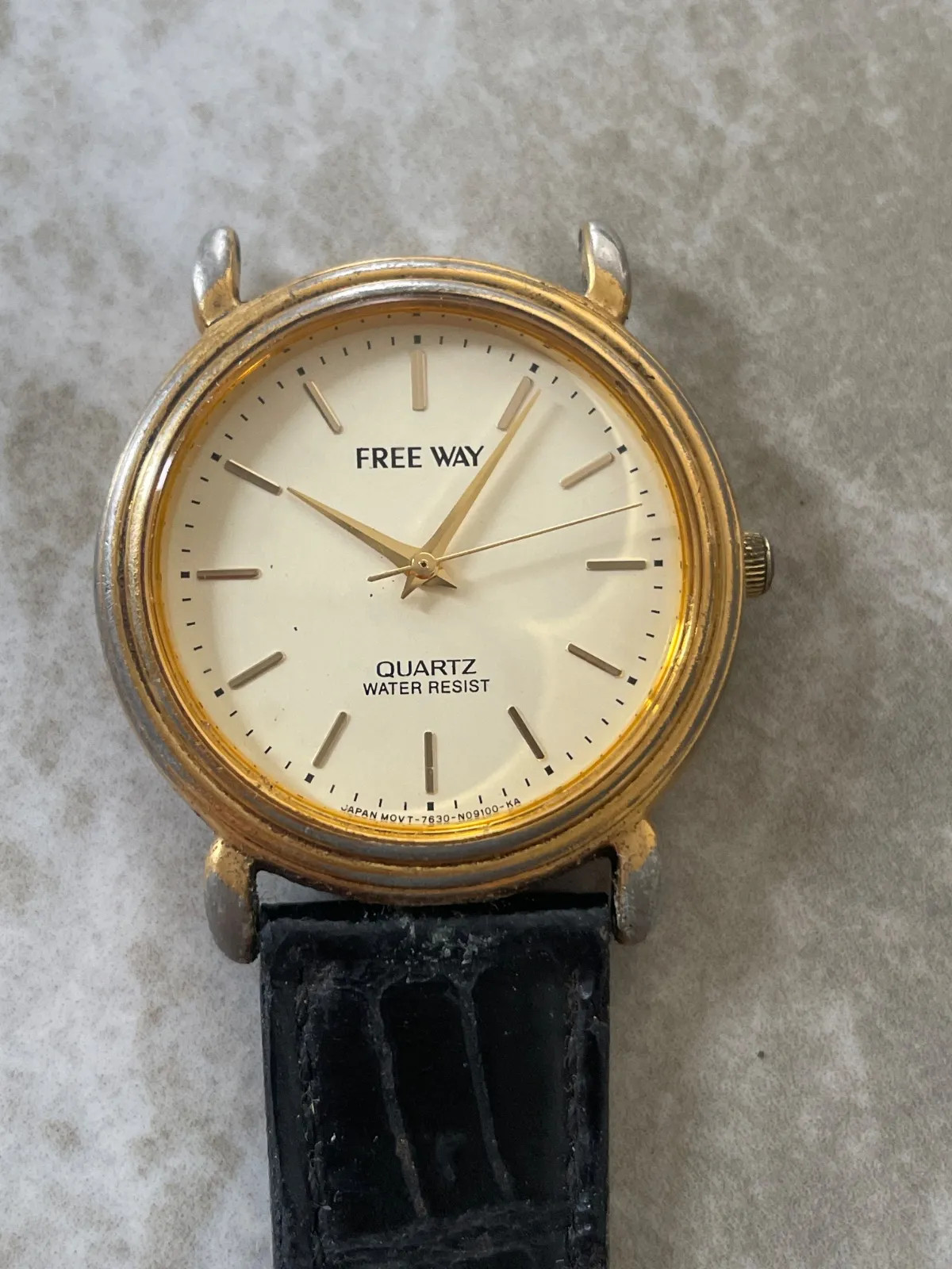 CITIZEN FREE WAY Quartz 7680-S34324 HIW Men’s Watch Vintage Watch Antique Go