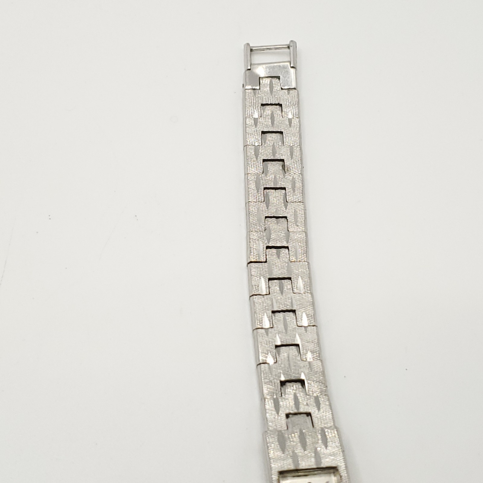 Vintage La Marque Mechanical Small Rectangle Dial Womens Watch 11mm Running 6.75