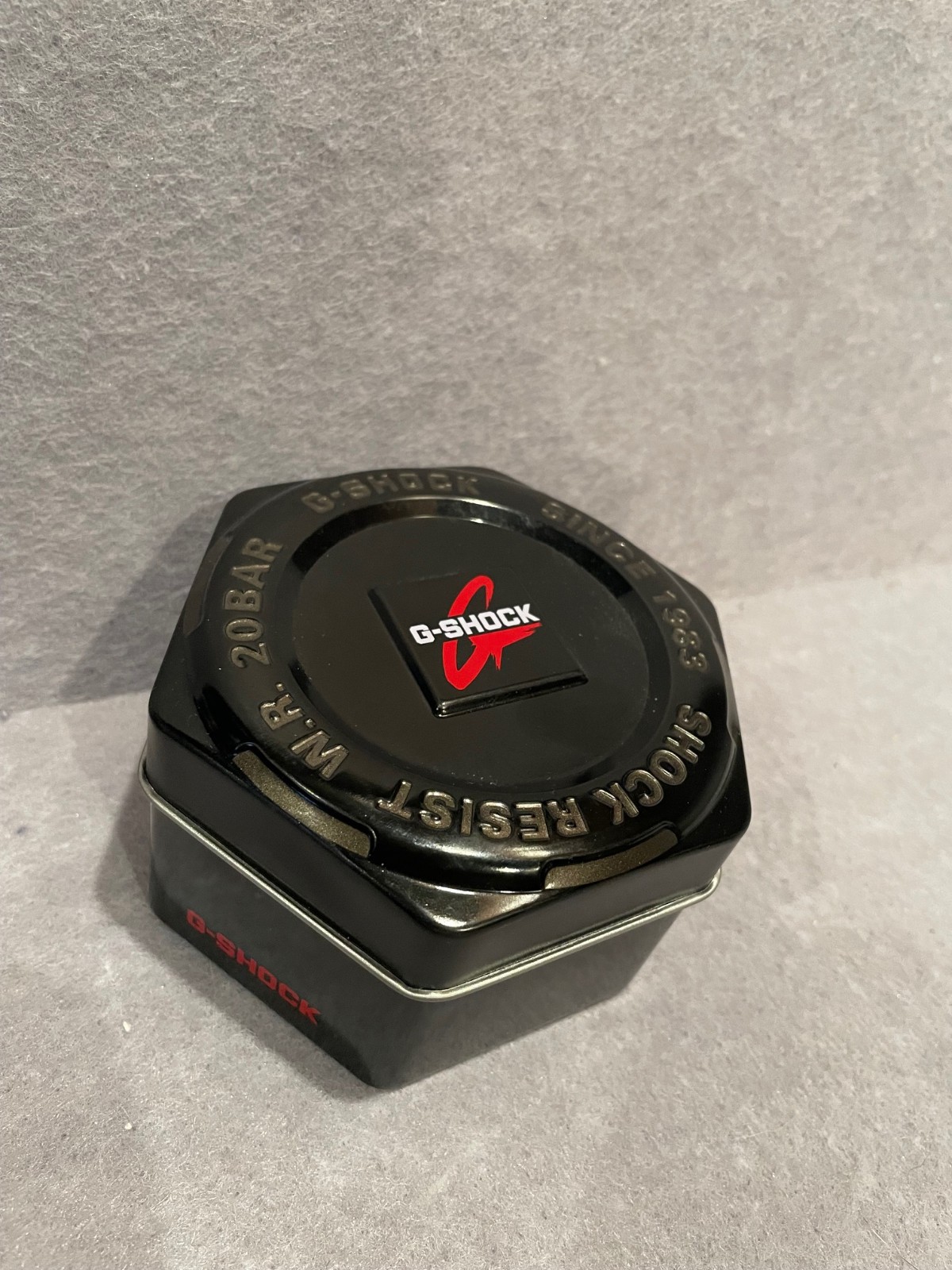 CASIO G-SHOCK WATCH BLACK AWG-M100B SOLAR IN CASE