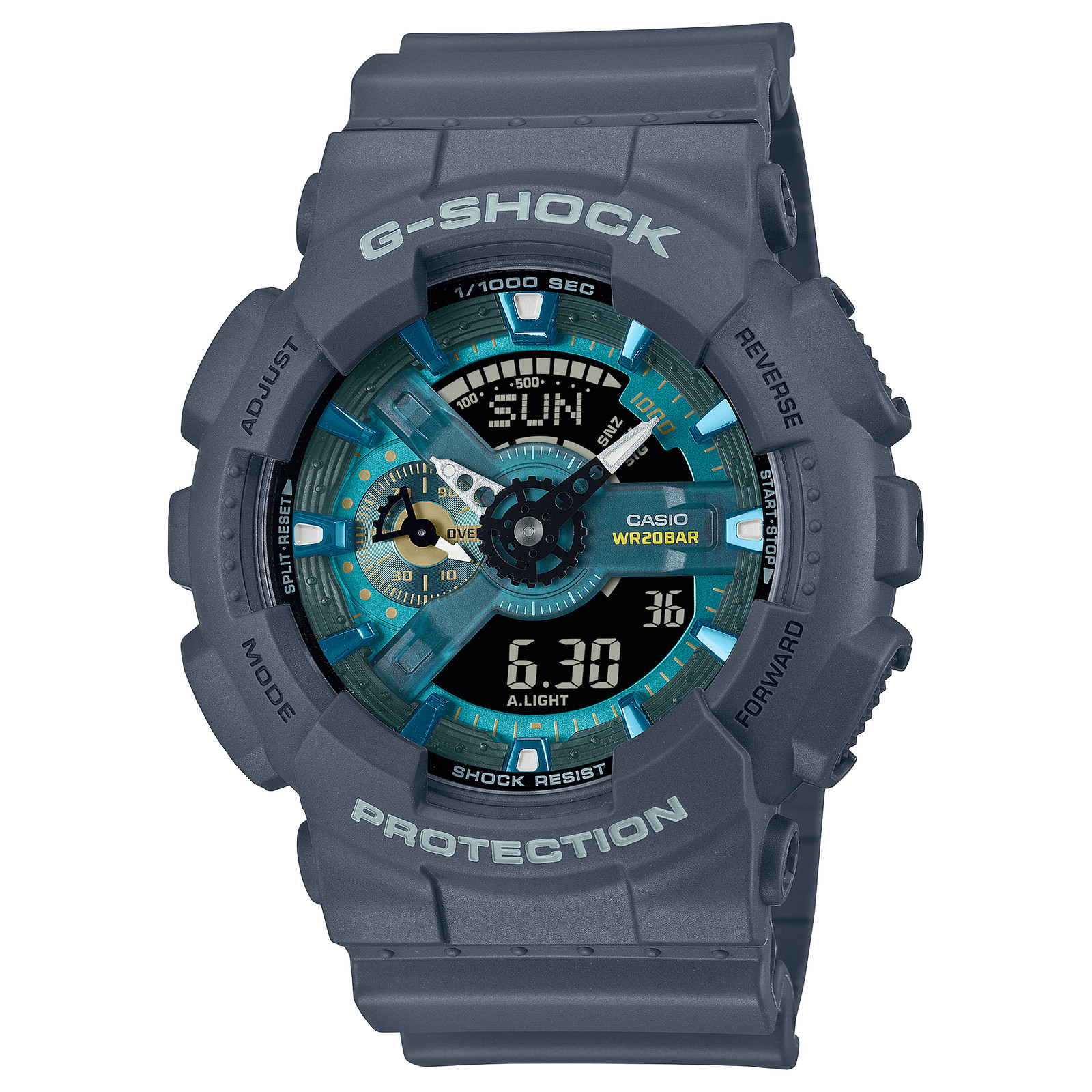Casio G-Shock GA-110AS-2AJF Quartz Green Dial 51.2 mm Watch