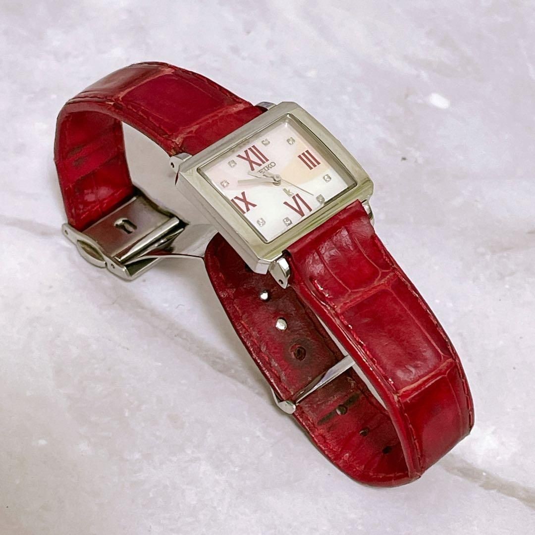 New Battery Installed SEIKO LUKIA Wristwatch 8P Diamonds
