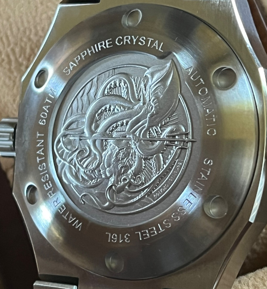 Ocean Crawler Bolt Blue Men’s Automatic Watch