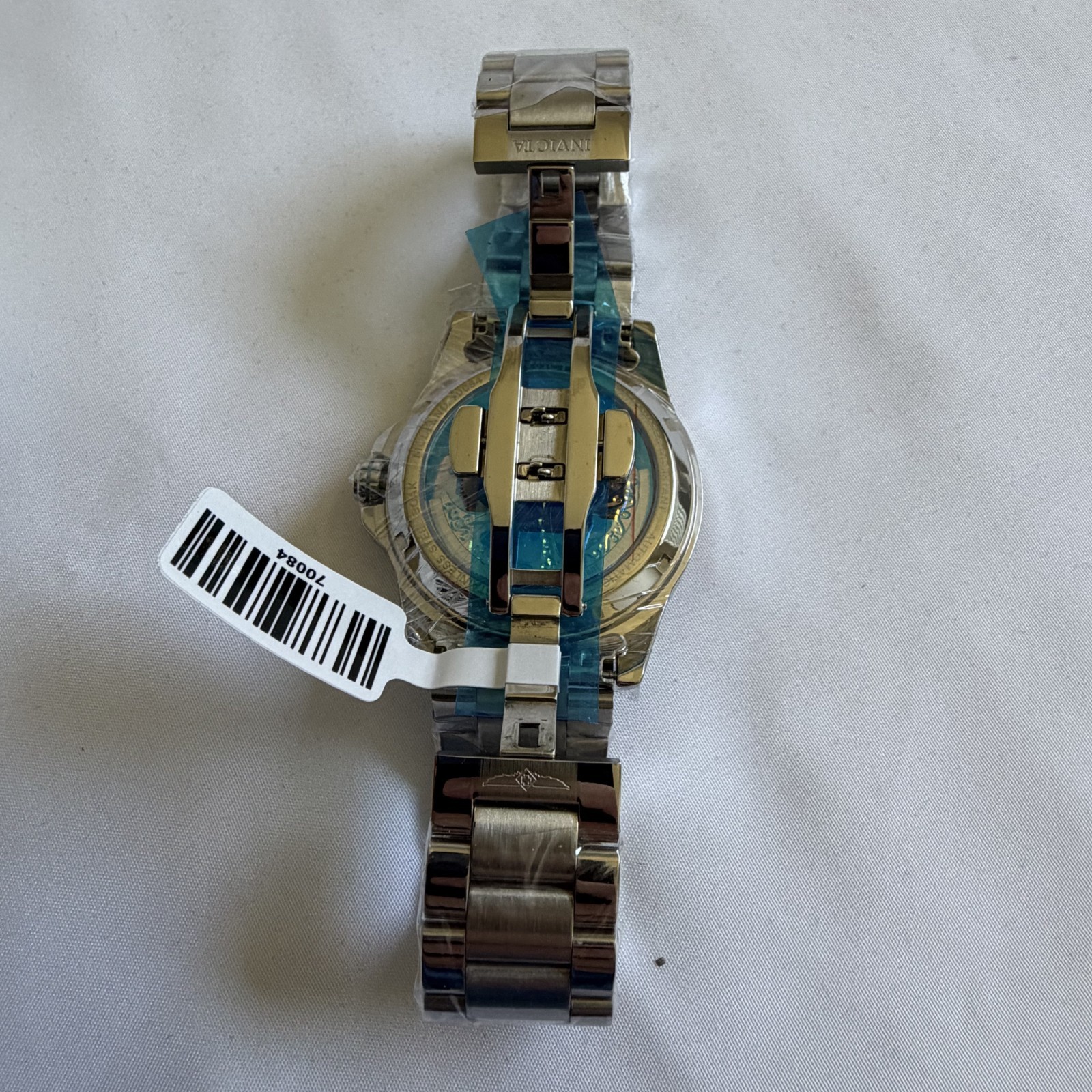 Invicta 70084 Racing Interpoint Men 43.5mm Steel Automatic Skeleton Watch New
