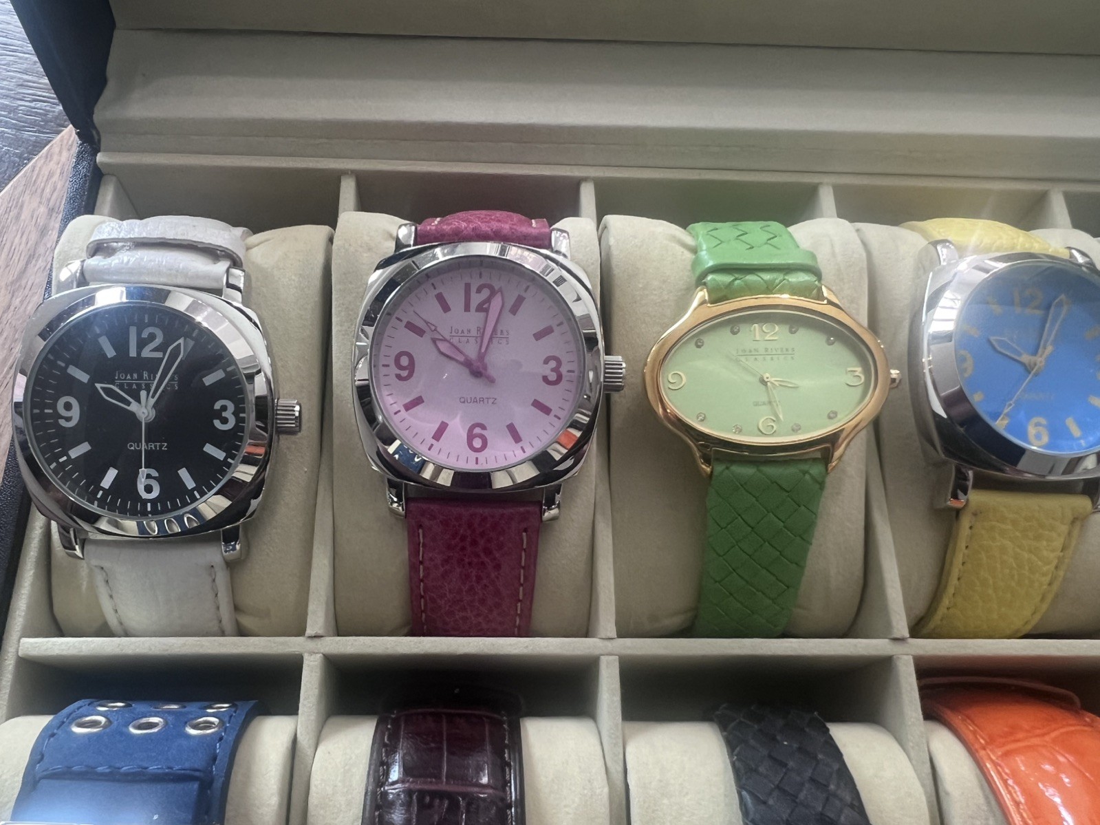 Joan Rivers Classics Watch Lot – 12 Pieces – All Working – New Batteries