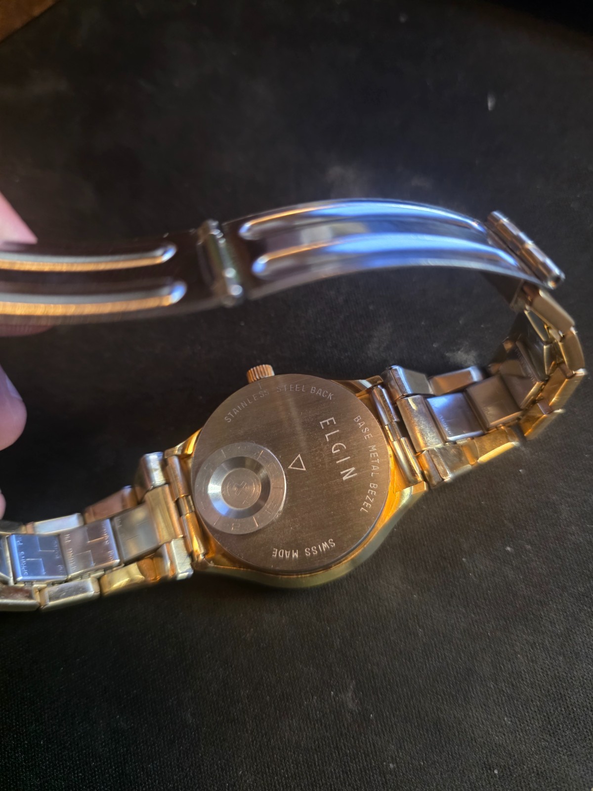 MINT Vintage Elgin Electronic Mickey Mouse Swiss Made Watch – 1/4th 10kt R.P.G.