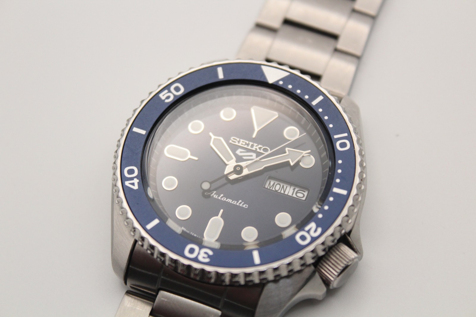 Seiko 5 Sports SRPD51 Automatic Blue Dial 4R36 | Original Bracelet | Excellent