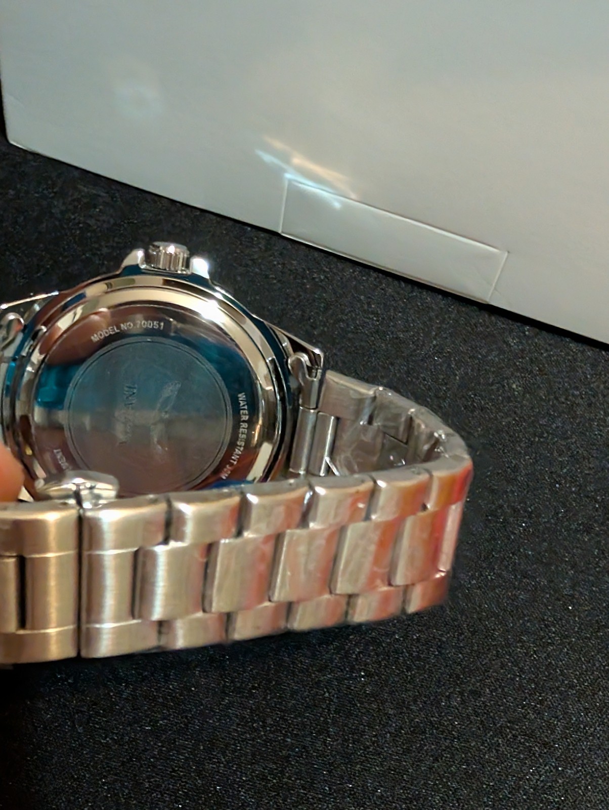 70051 – Invicta Specialty Men 42Mm Metal Silver Light Blue Dial Mg68