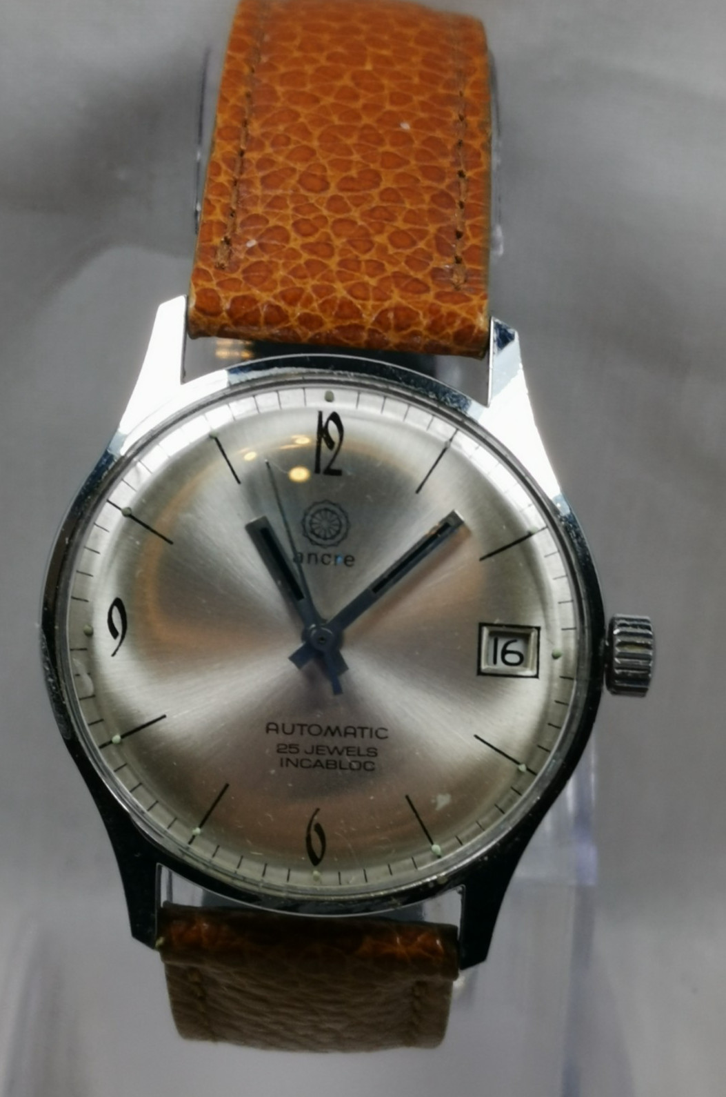 Ancre Date Automatic 25J Cal. PUW 1561 Germany Gents Wristwatch