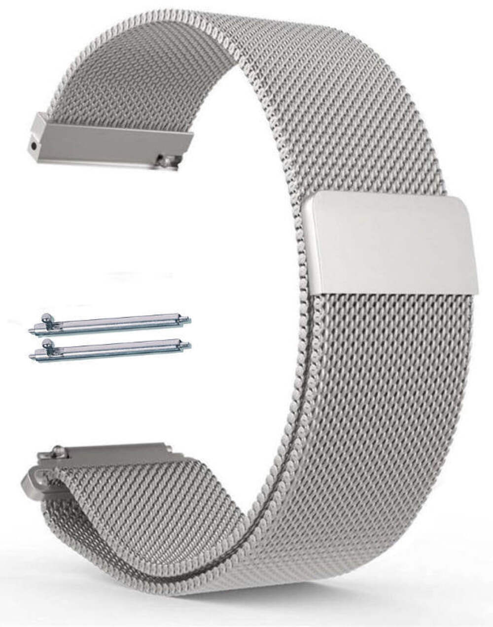 Magnetic Clasp Stainless Steel Mesh Milanese Bracelet Watch Band Strap