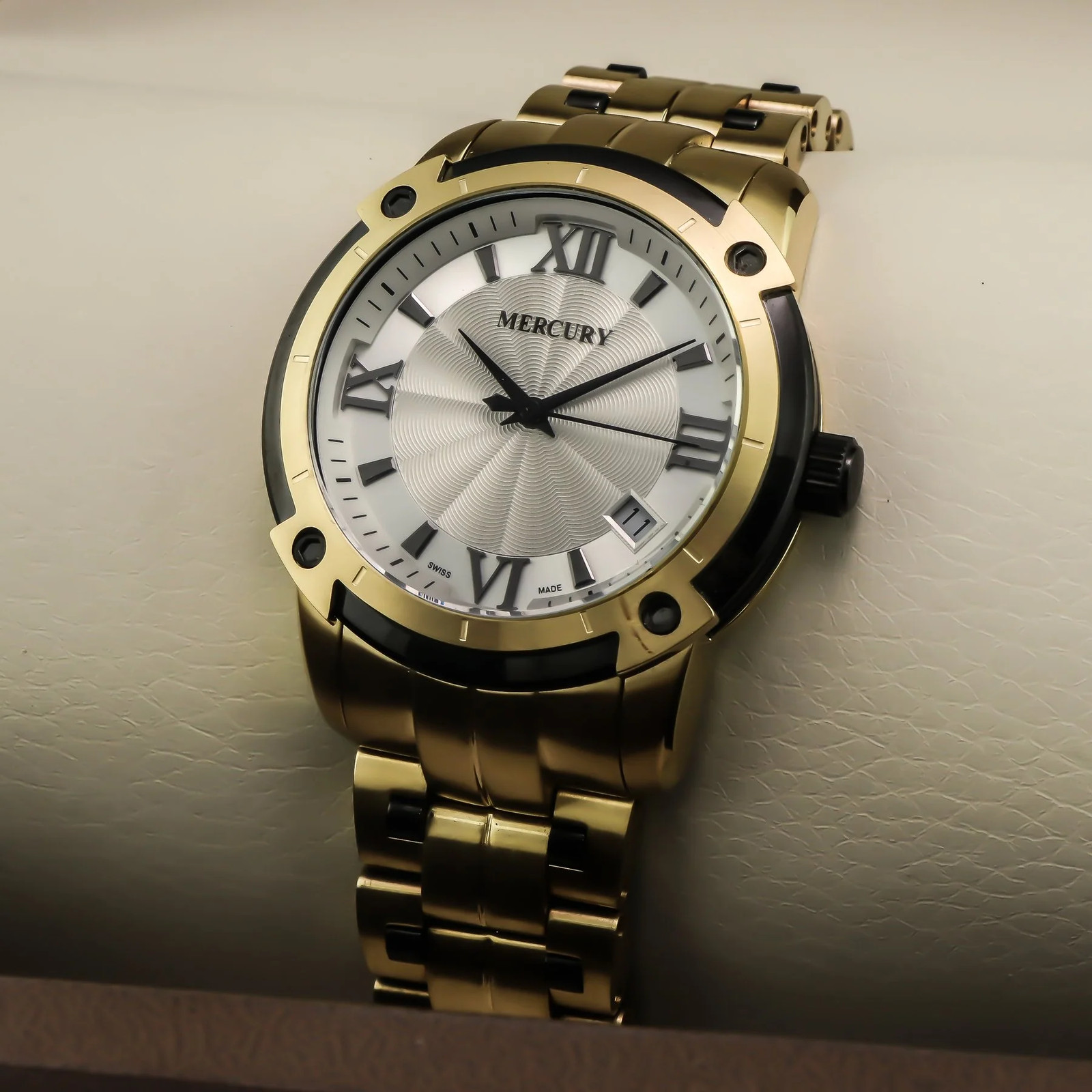 MERCURY – Swiss Watch – ME10240-GB-1 Quartz 38.5mm ME10240 100m (10 ATM, 330