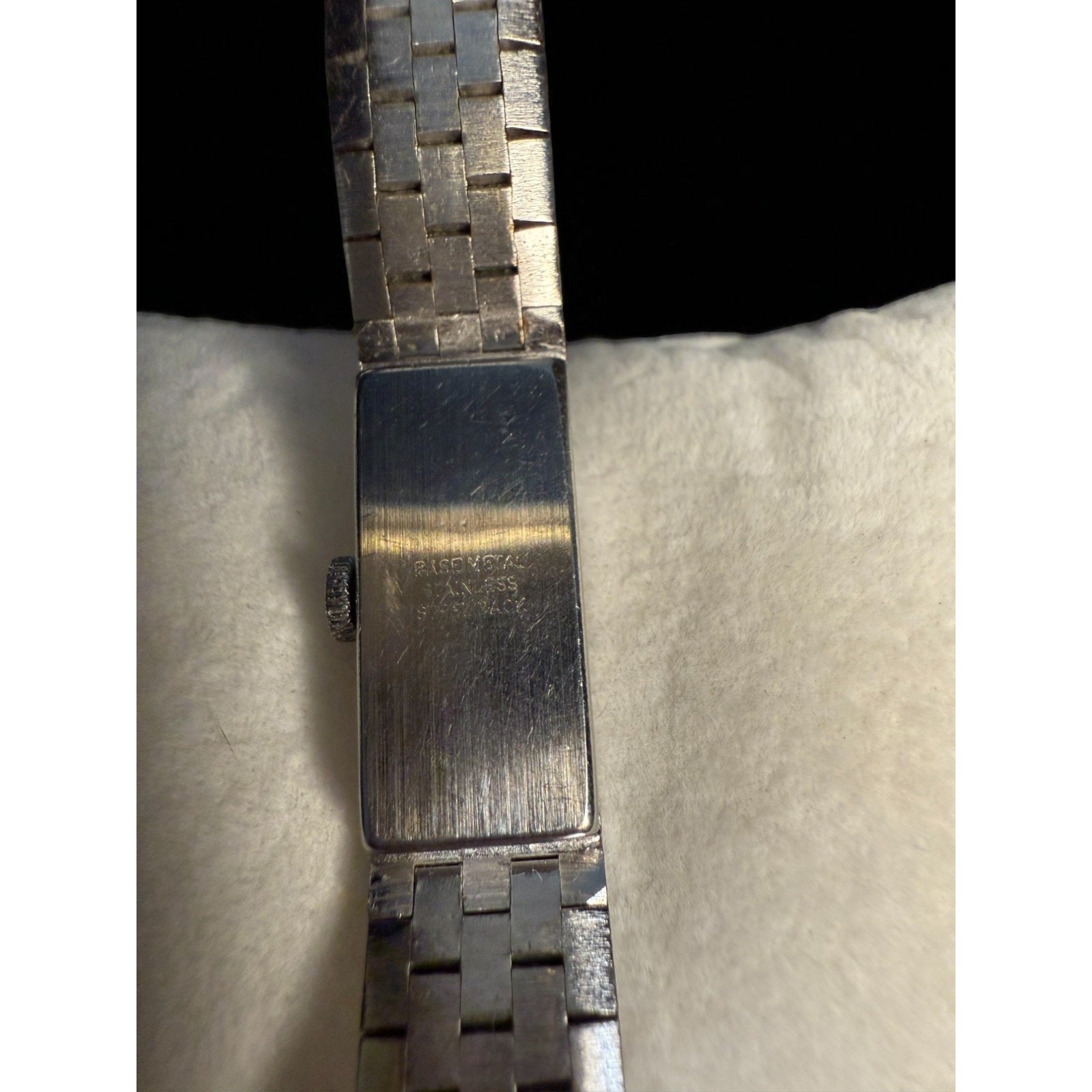 Austin Vintage 17 Jewel Hand-Wound Watch – Textured Bracelet – Running, Cleaned