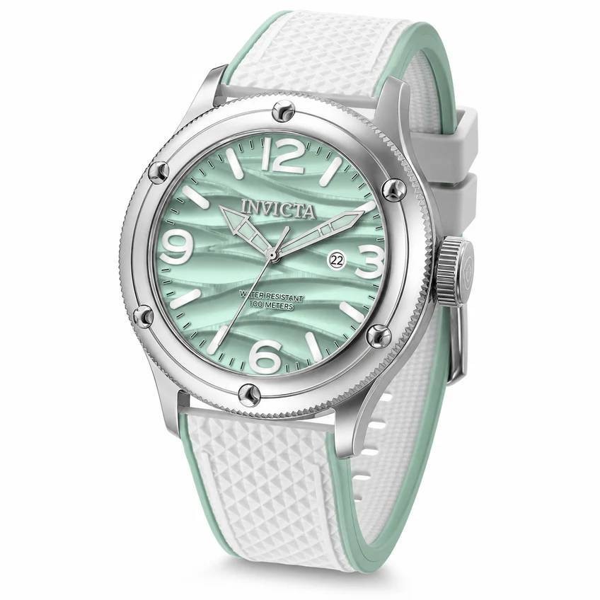 Invicta Pro Diver Men’s Watch – 48mm, Tiffany Blue, White (50307)
