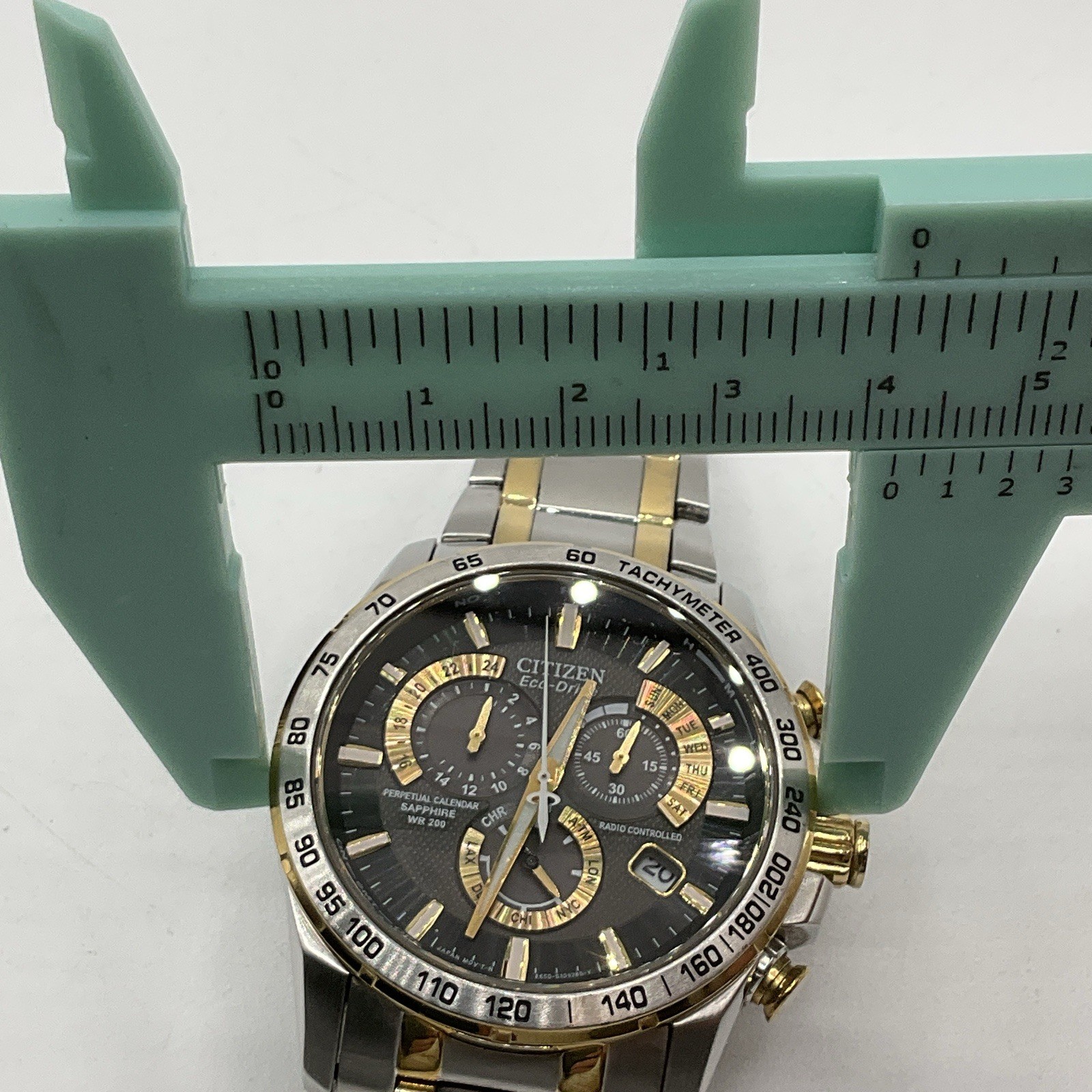 Citizen Eco-Drive E650-S075157 Perpetual Chrono Atomic Sapphire 42mm 20 BAR