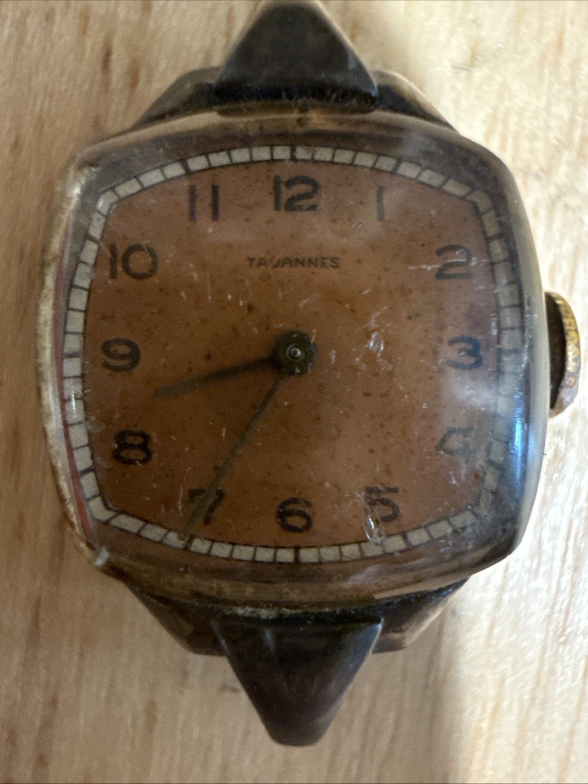 Lady Tavannes Watch Face Antique
